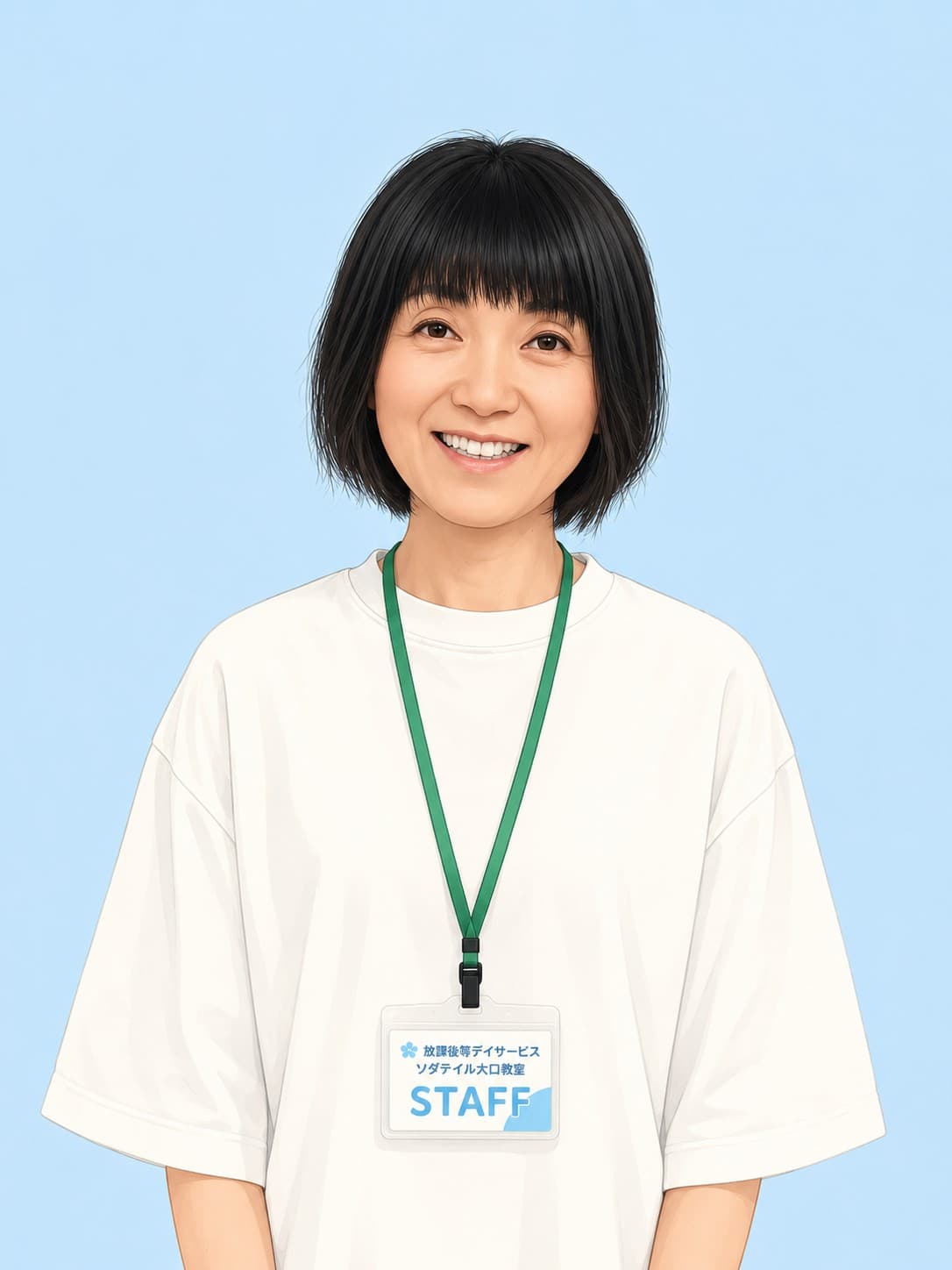 工作・ものづくりが得意な先生のスタッフ紹介画像